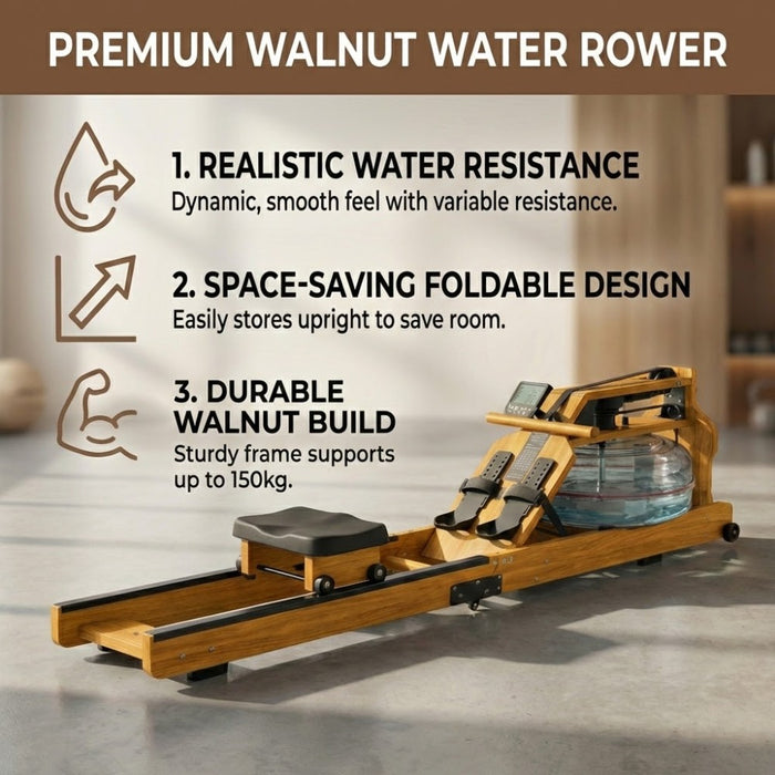 Foldable Water Rowing Machine