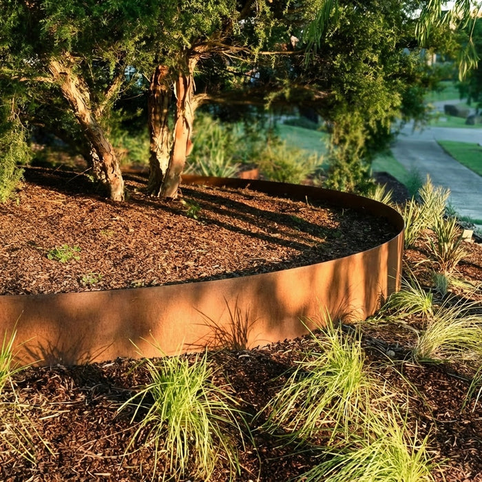 Garden Edging Flexible Rusty Metal Landscape Border