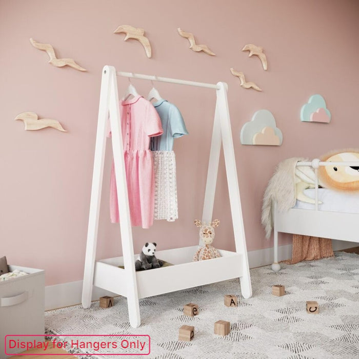 Kids Coat Rack with Storage