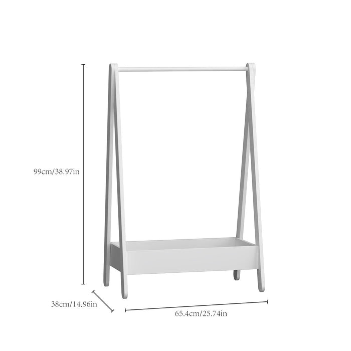 Kids Coat Rack with Storage