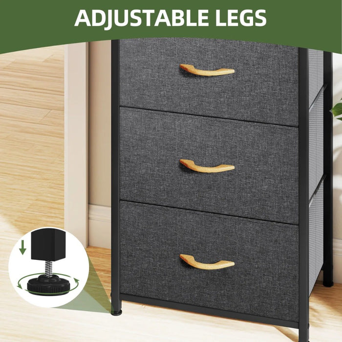 Drawers Steel Frame Fabric Storage Chest