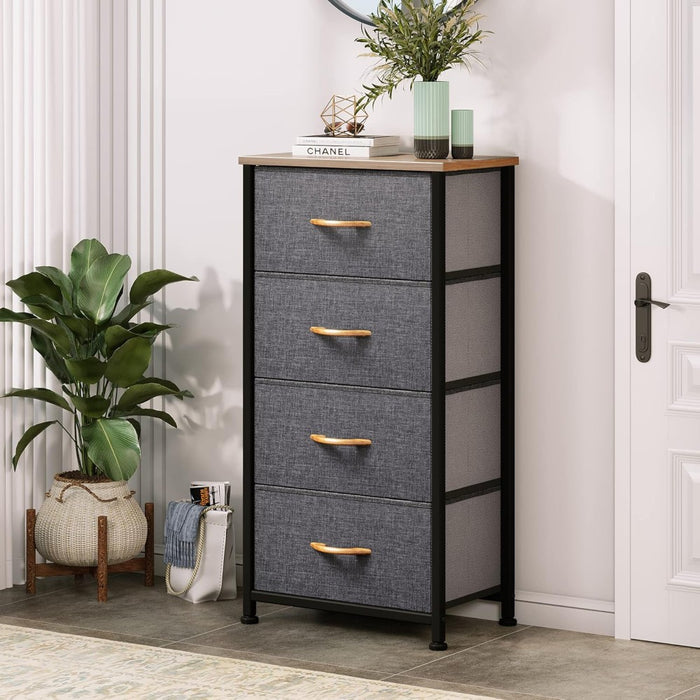 Drawers Steel Frame Fabric Storage Chest
