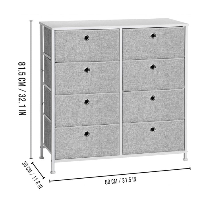 Drawers Steel Frame Fabric Storage Chest