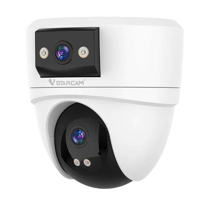 WiFi Dual-Lens Security Camera with Colour Night Vision