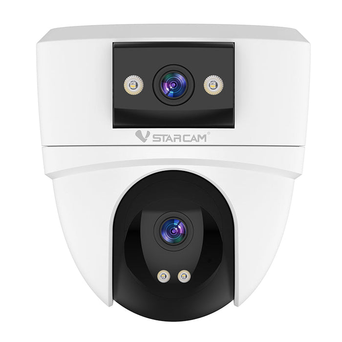 WiFi Dual-Lens Security Camera with Colour Night Vision