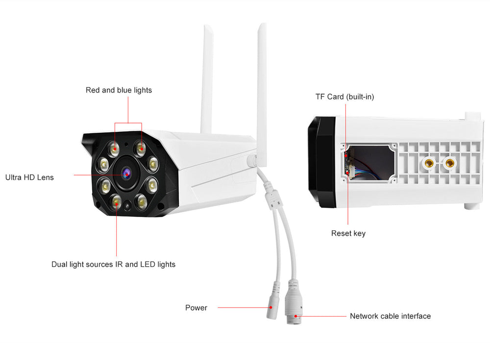 Vstarcam Smart Waterproof Outdoor IP Security Camera