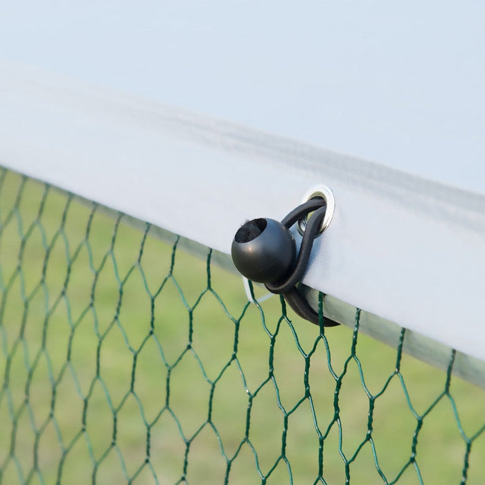 Net clip  with a blurred background