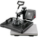 Heat press machine on a white background