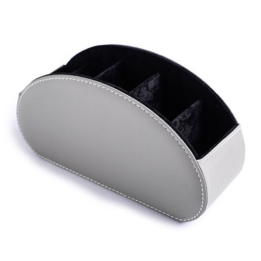 Compartment organizer with black interior on a white background