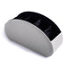 Compartment organizer with black interior on a white background