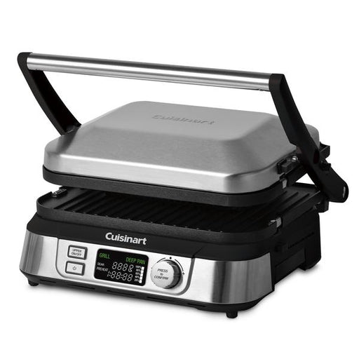 Cuisinart sandwich press on a white background