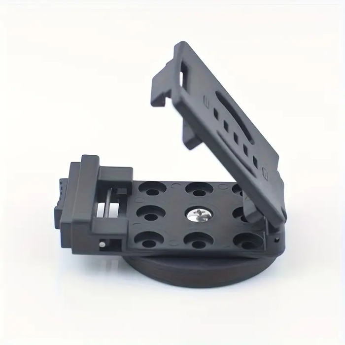 Heavy Duty Screwdriver Round Belt Clip Screw Nail Drill Bit Magnetic Tool Holder