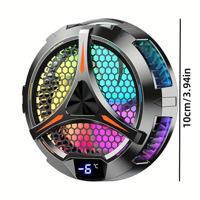 Tablet Radiator Tablet Cooler RGB Lighting 10cm Magnetic