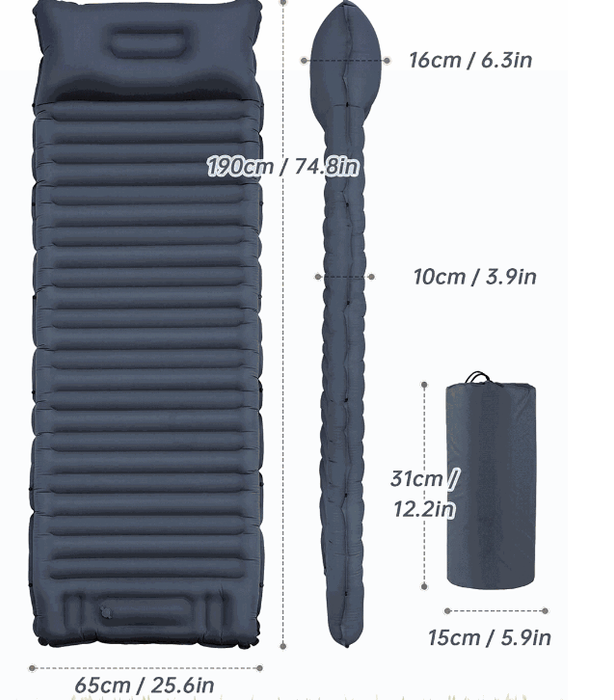 Self-Inflating Sleeping Pad Camping Mat