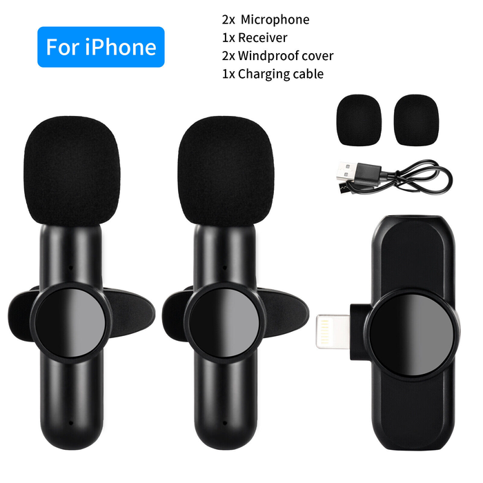 Wireless Microphone for iPhone