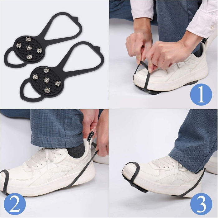 Ice Cleats Traction Snow Grips
