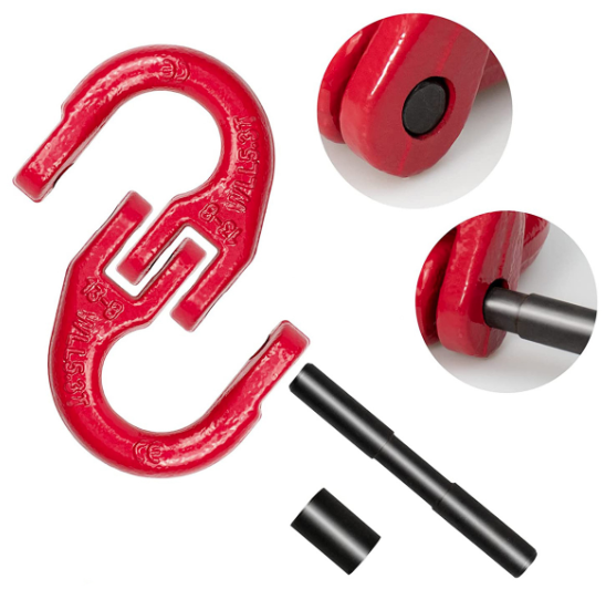 1/2" Safety Chain Connector Link Tow Hitch Hammerlock Coupling Link