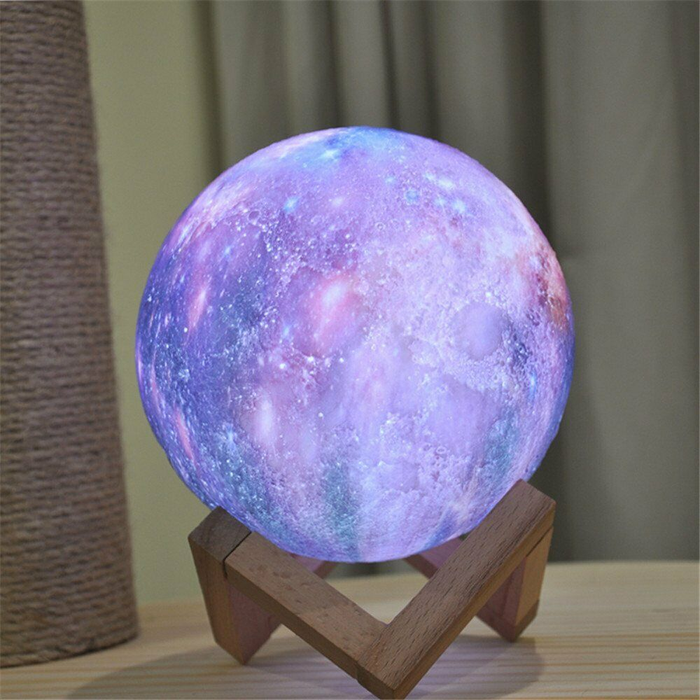 3D USB LED Magical Moon Night Light Moonlight