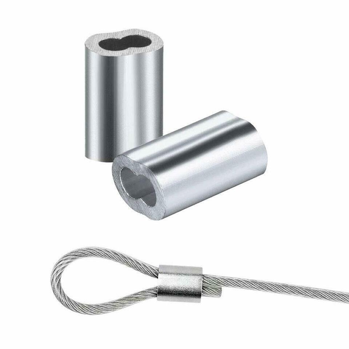30M Stainless Steel Wire Rope Cable Kit with Turnbuckles & Hooks