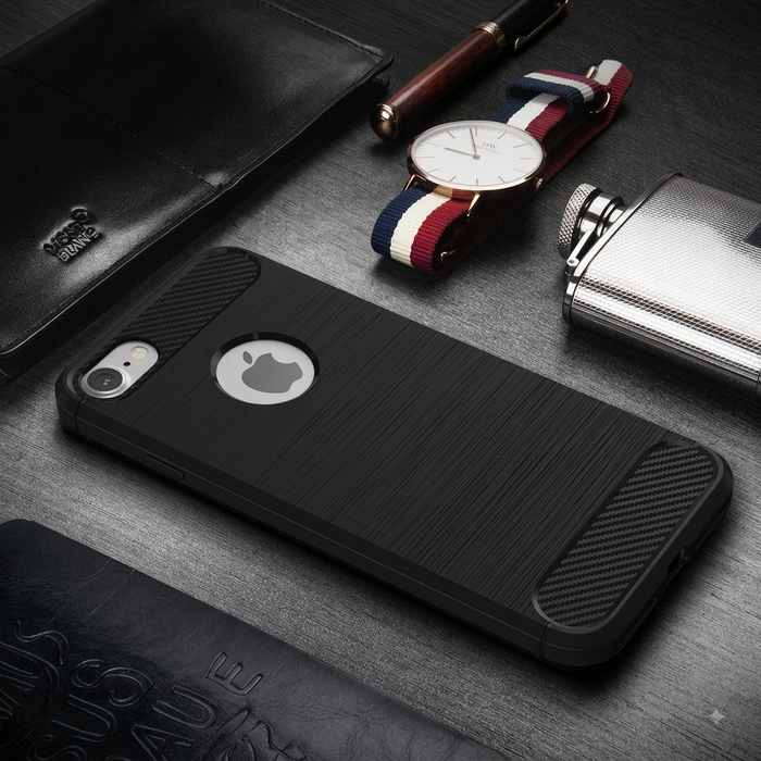 iPhone 6/6s Plus Ultra Thin Silicone Case Black