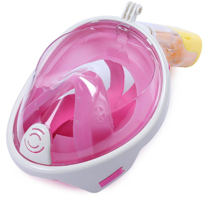 Pink - L/XL Snorkeling Mask Snorkel