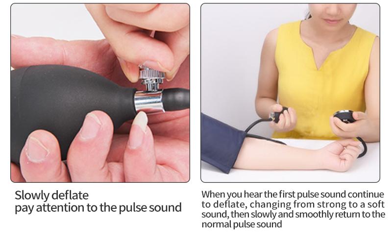Arm Blood Pressure Monitor Machine With Stethoscope