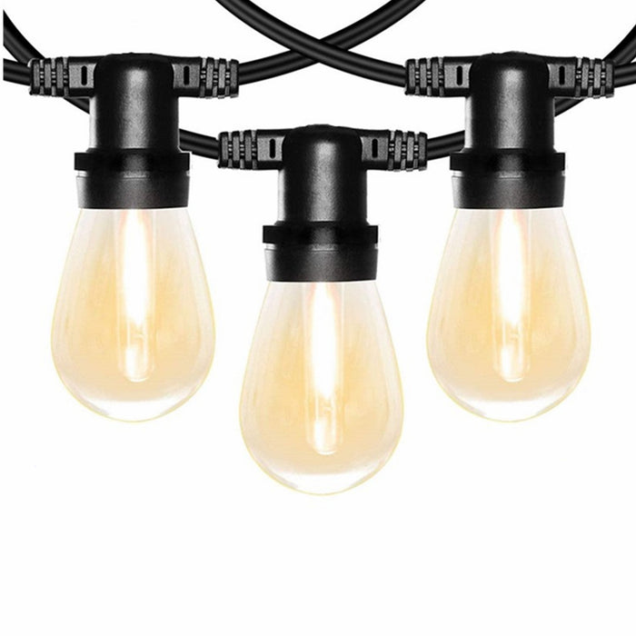 12 Sockets Festoon Party Wedding String Light Outdoor