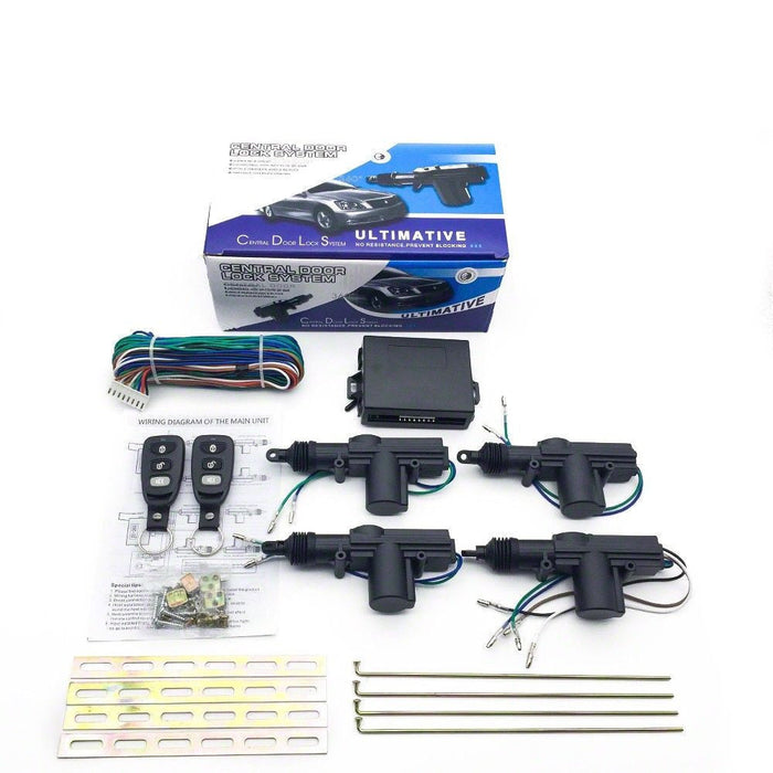 Remote Auto Car Control Keyless Entry Central Door Lock Locks Locking Kit System