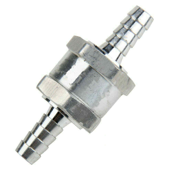 8mm Aluminum One-way Non-return Check Valve Fuel/Water/Gas/Air/Vacuum