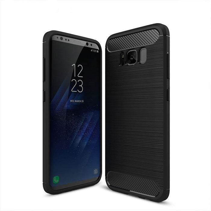 Samsung Galaxy S8 Ultra Thin Silicone Case- Black
