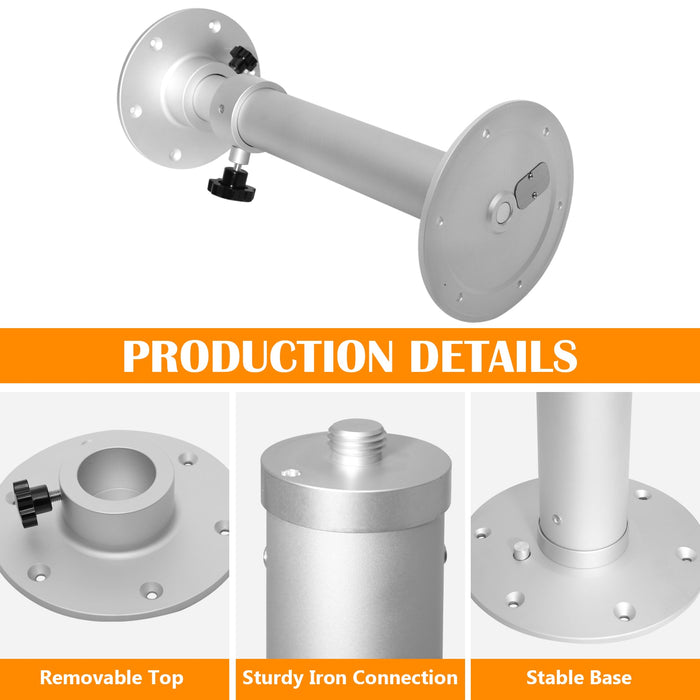Table Pedestal Telescopic Leg for RV Marine Boat Caravan Motorhome