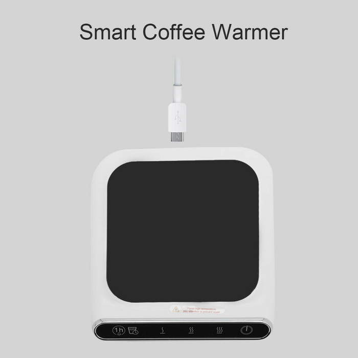 Smart USB Coffee Mug Warmer Tea Milk Cup Heater Pad Heating Plate Office Home