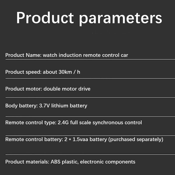 4WD RC Stunt Car Remote Control Off-Road Gesture Sensing