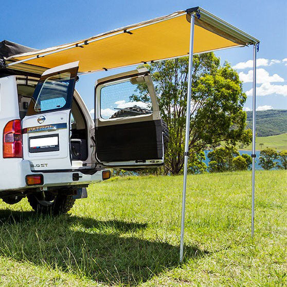 1.4mx2m Car Shade Awning Camping 4x4 4WD Roof Rack Top Cover Tent Outdoor