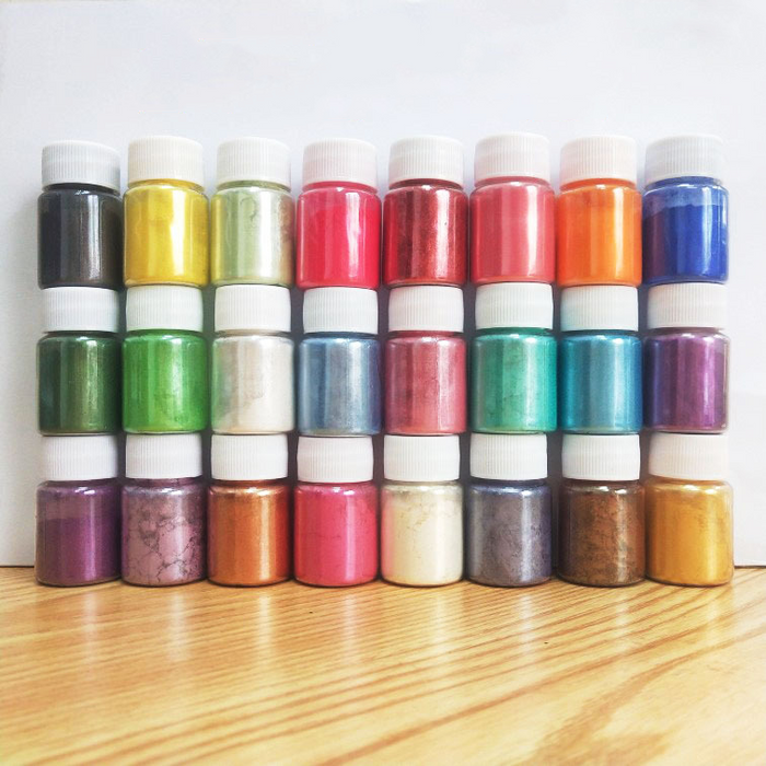 24pcs Pearl Pigment Powder