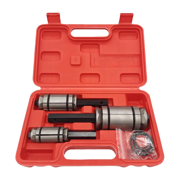 3pcs Muffler Exhaust Expander Tail Pipe Set Pipe Dent Remover Tool Kit