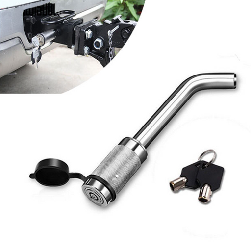 Metallic lock mechanism with keys on a white background
