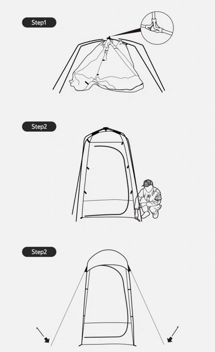 Camping Shower Tent