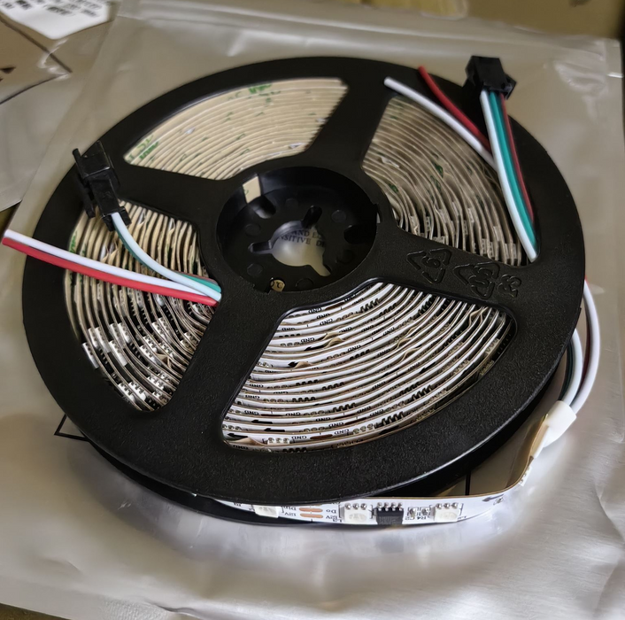 12V 5050 5M RGBW LED Strip Light RGB + Cool White Multi-Color