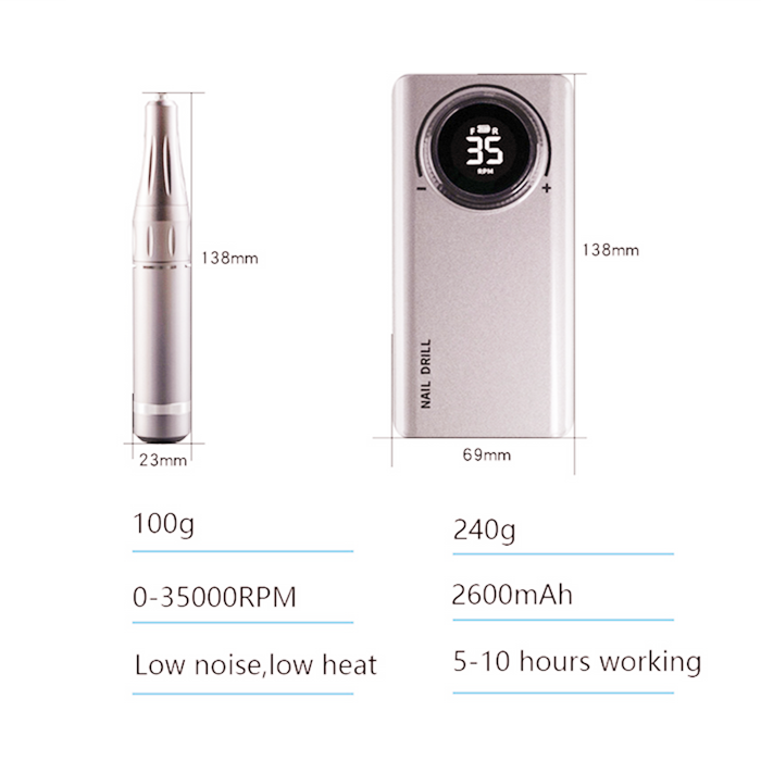Electric Nail Drill Kit