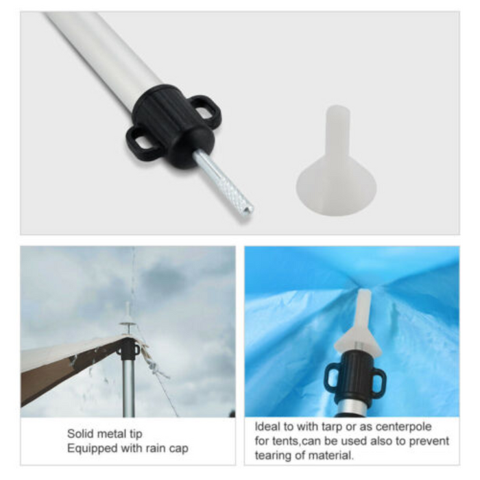 2PCS Camping Tarp Poles