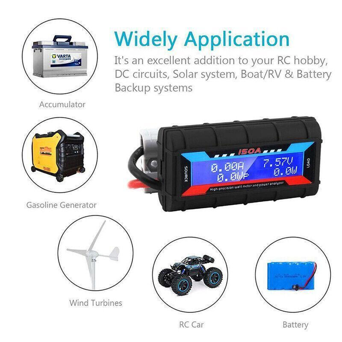 150AMP Volt Watt Meter