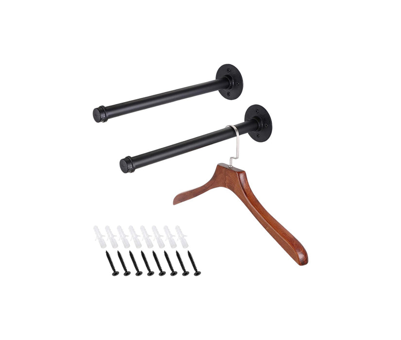 Industrial Pipe Clothes Bar 32CM-2Pcs