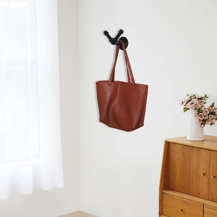 Industrial Pipe V Type Coat Hook- 3 Pcs