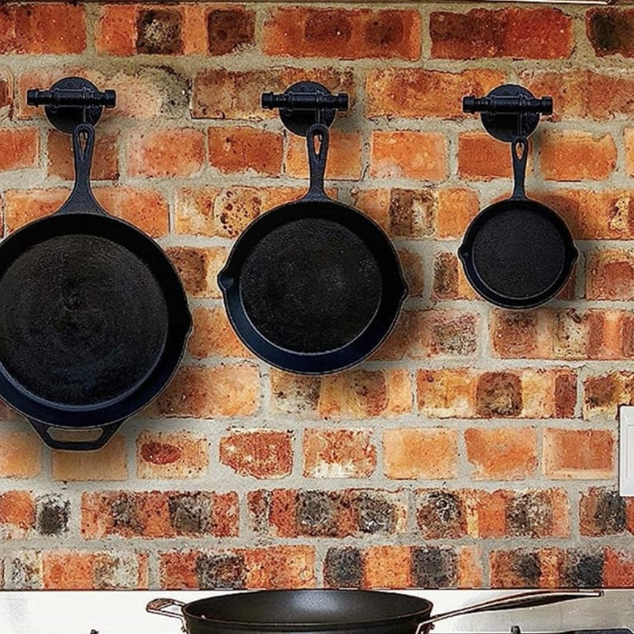 Industrial Pipe T Type Coat Hook- 2 Pcs