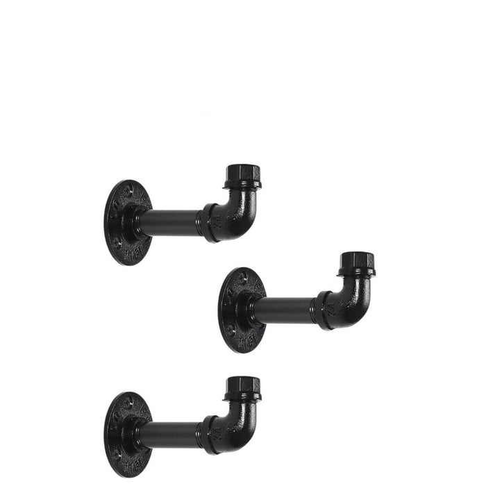 Industrial Pipe Towel Hooks-3 Pcs