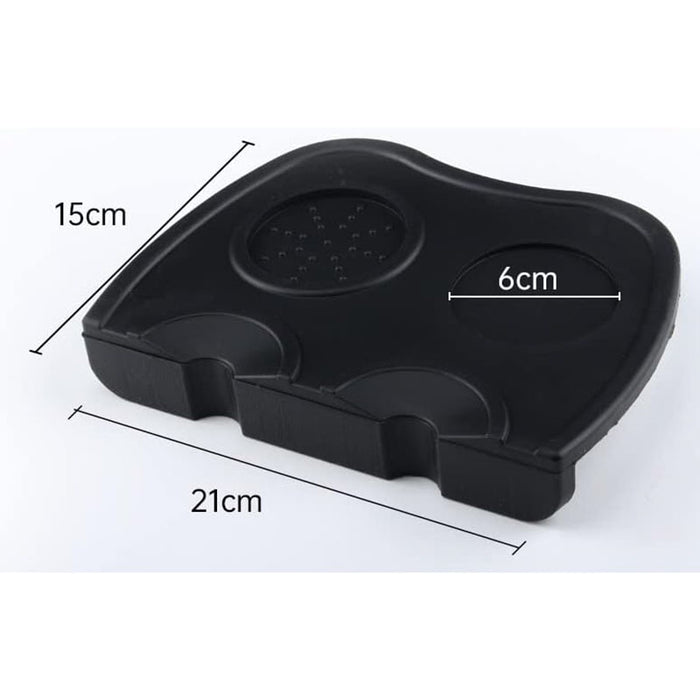 Espresso Knock Box and Coffee Tamper Mat