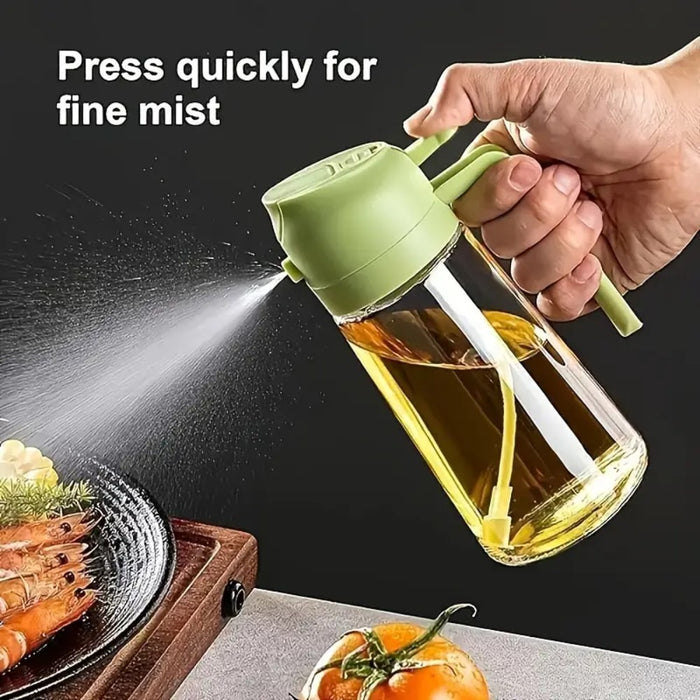 2-in-1 Oil Dispenser Sprayer 470ml - 2Pack