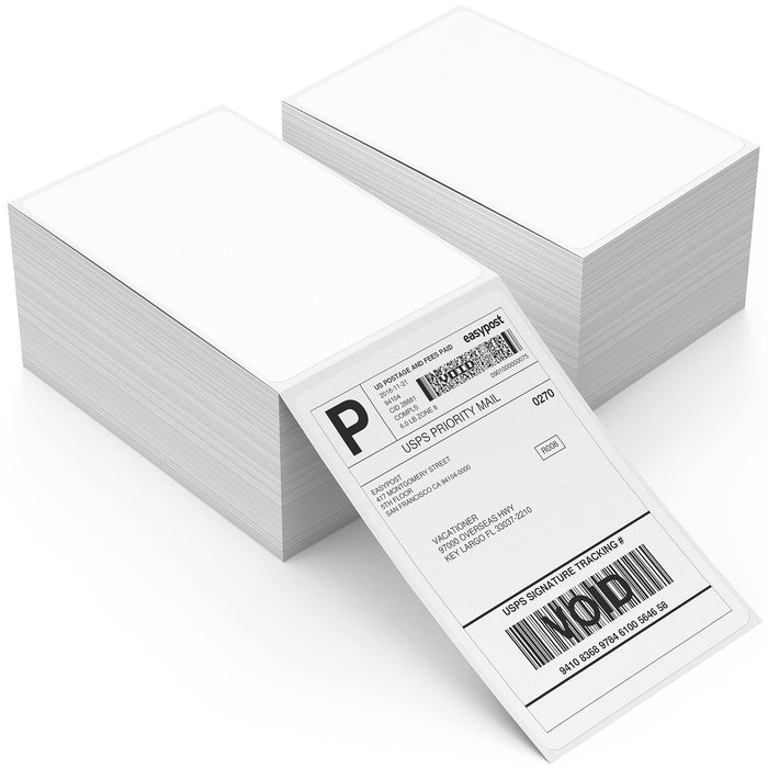 Thermal Shipping Labels 4x6 Inch  1000Labels- 2 Pack