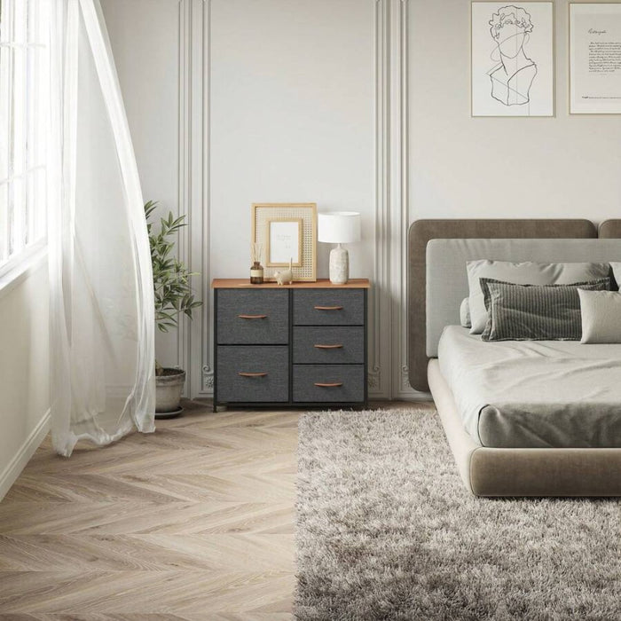 Drawers Steel Frame Fabric Storage Chest